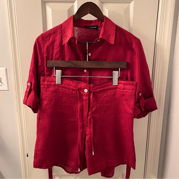 Italian linen matching set - Picture 1 of 10